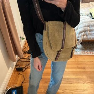 Free People Sherpa messenger bag